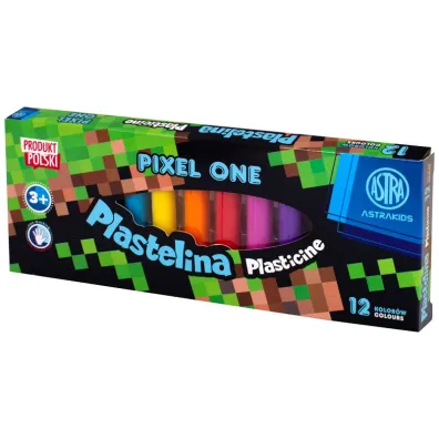 Astra Plastelina Pixel One 12 12 szt.
