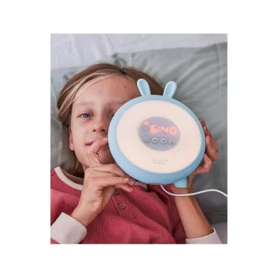 Rabbit&Friends Lampka budz�ca �wiat�em Niebieski Kr�lik