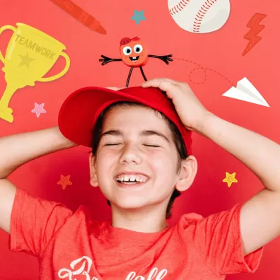 Glo Pals Posta� do k�pieli Sammy - zestaw z dwiema kostkami sensorycznymi �wiec�cymi w wodzie