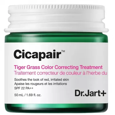 Dr.Jart+ Cicapair Tiger Grass Color Correcting Treatment krem do twarzy redukujcy zaczerwienienia 50 ml