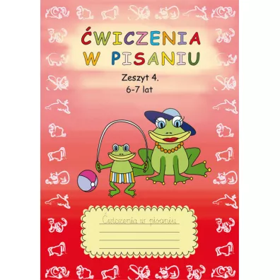 �wiczenia w pisaniu. Zeszyt 4. 6-7 lat - Beata Guzowska