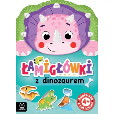 amigwki z dinozaurem. Ksieczka z naklejkami 4 - Anna Podgrska