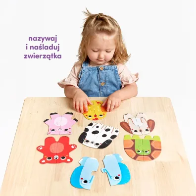 Moje pierwsze puzzle Zwierz�tka Bright Junior Media