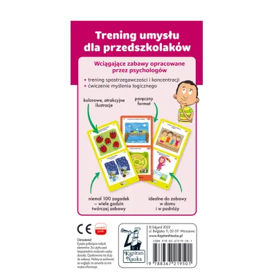 Kapitan Nauka. �amig��wki. Zagadki obrazkowe 3-5 lat