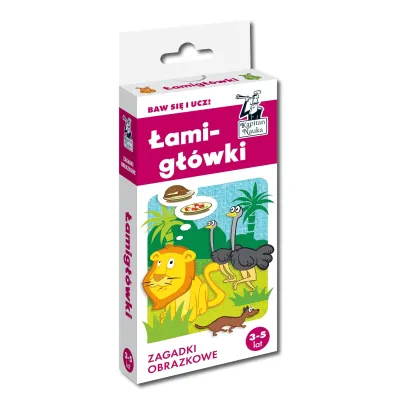 Kapitan Nauka. �amig��wki. Zagadki obrazkowe 3-5 lat