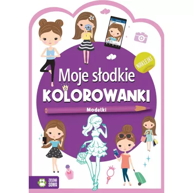 Moje s�odkie kolorowanki. Modelki