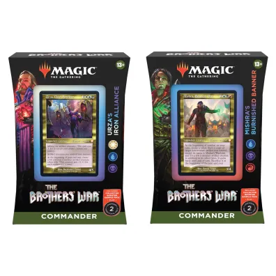 Magic the Gathering: Brothers' War Commander Deck box (4 sztuk)