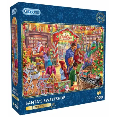 Puzzle 1000 Sklep ze s�odyczami 113744 Gibsons