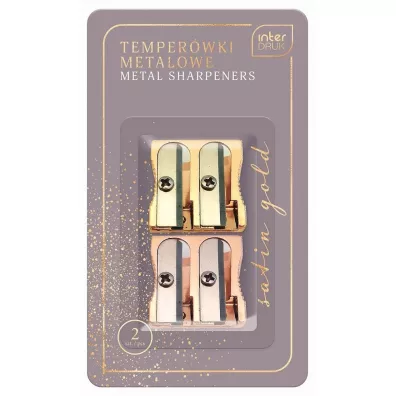 Interdruk Temper�wka metalowa Satin Gold 2 szt.