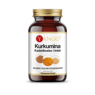 Yango Kurkumina, kadzidowiec i imbir Suplement diety 90 kaps.