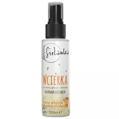 Sielanka Wcierka normalizuj�ca do w�os�w i sk�ry g�owy Kraina Mlekiem i Miodem p�yn�ca 100 ml