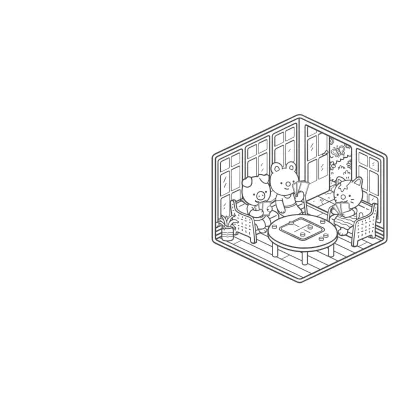 Colouring Corner: Cosy Homes