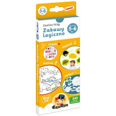 CzuCzu uczy. Zabawy logiczne dla dzieci 5-6 lat
