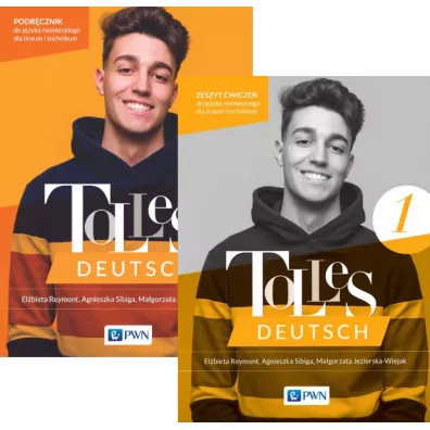 Pakiet Tolles Deutsch 1. Podr�cznik i zeszyt �wicze� do j�zyka niemieckiego dla liceum i technikum - Agnieszka Sibiga, El�bieta Reymont, Ma�gorzata Jezierska-Wiejak