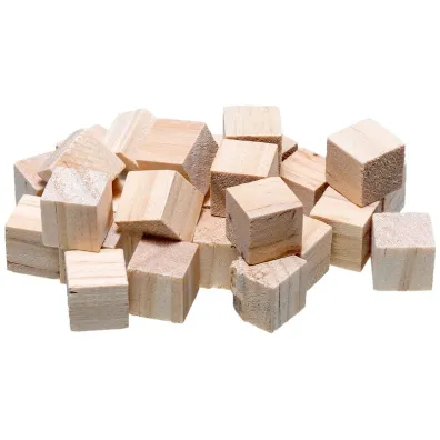 Brewis Kostki drewniane naturalne 1,5 cm