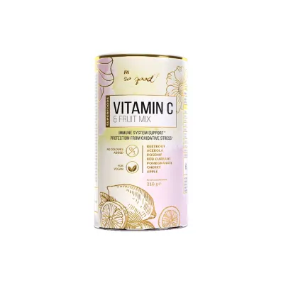 So good! Witamina C fruit mix w proszku Suplement diety 210 g