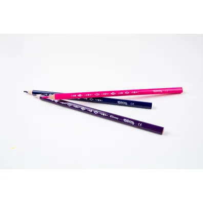 Patio Kredki o��wkowe tr�jk�tne Colorino Kids + temper�wka Frozen 13 szt.