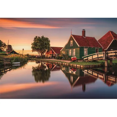 Puzzle 1500 el. HQ Zaanse Schans Clementoni