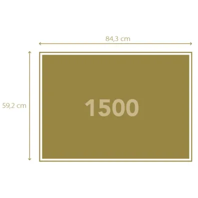 Puzzle 1500 el. HQ Zaanse Schans Clementoni