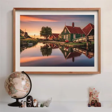 Puzzle 1500 el. HQ Zaanse Schans Clementoni