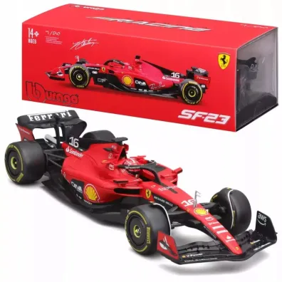 Bburago Model 1:24 Ferrari F1 SF-23 Charles Leclerc 18-26808_16