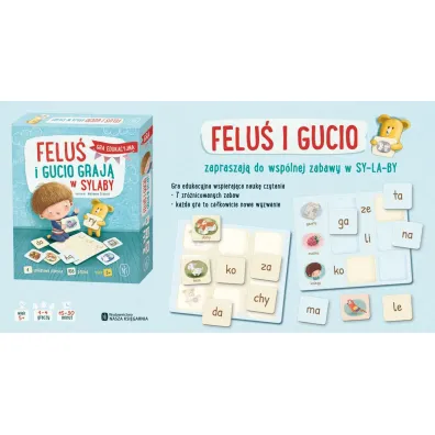 Felu� i Gucio graj� w sylaby Nasza Ksi�garnia