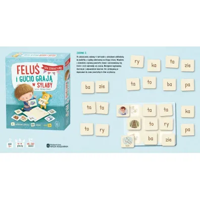 Felu� i Gucio graj� w sylaby Nasza Ksi�garnia