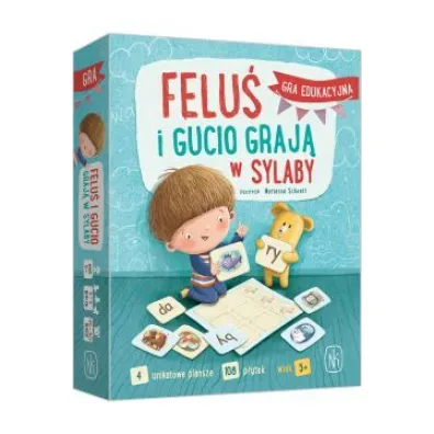 Felu� i Gucio graj� w sylaby Nasza Ksi�garnia