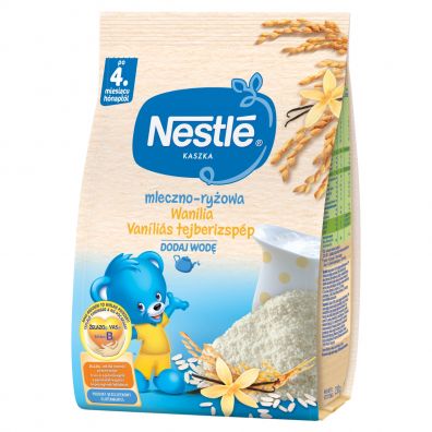 Nestle Kaszka mleczno-ryowa wanilia dla niemowlt po 4 miesicu 230 g