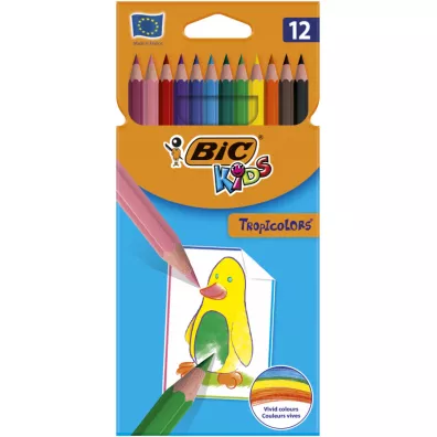 Bic Kredki Kids Tropicolors 12 szt.
