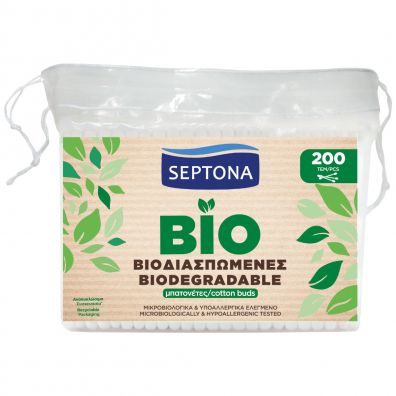 Septona Ecolife biodegradowalne patyczki higieniczne 200 szt.