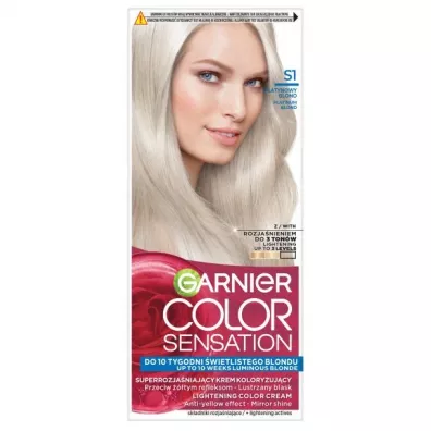 Garnier Color Sensation Creme farba do w�os�w S1 Platynowy Blond