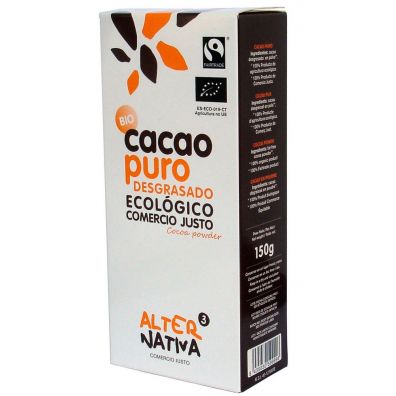 Alternativa Kakao w proszku fair trade bezglutenowe 150 g Bio
