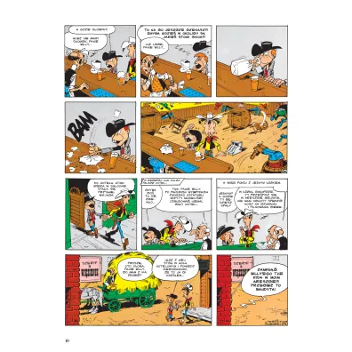Eskorta. Lucky Luke