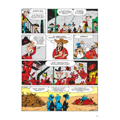 Eskorta. Lucky Luke