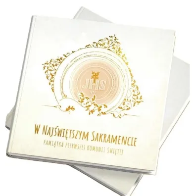 W Naj�wi�tszym Sakramencie. Pami�tka I Komunii �w.
