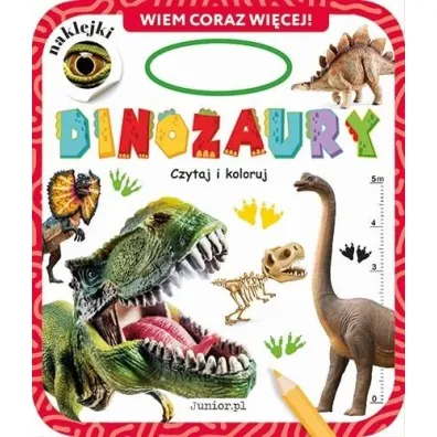 Dinozaury. Czytaj i koloruj. Wiem coraz wi�cej!