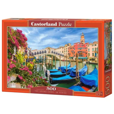 Puzzle 500 el. The Grand Canal in Venice CASTORLAND  B-54268
