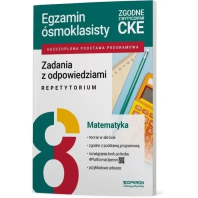Egzamin �smoklasisty. Matematyka. Zadania z odpowiedziami. Repetytorium - Anna Konstantynowicz, Ma�gorzata Paj�k