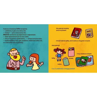 Olo i Awa. Logopedyczna zabawa. Szlaki
