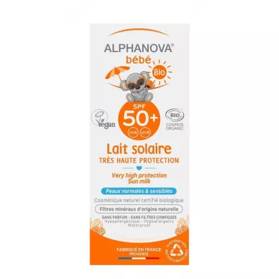 Alphanova Bebe Przeciws�oneczny Krem o wysokim filtrze SPF 50+ 50 g