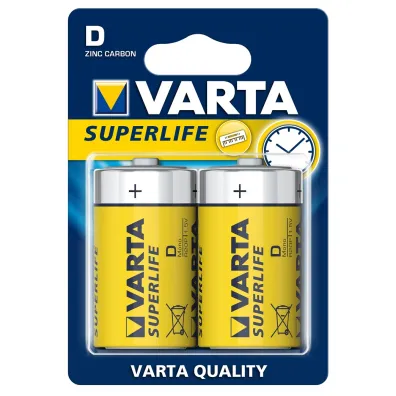 Varta Bateria dugotrwaa Superlife R20 typ D 2 szt.