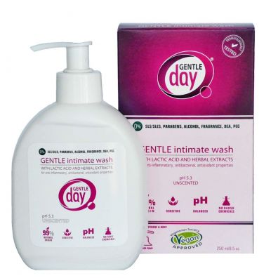Gentle Day Intimate Wash żel do higieny intymnej z kwasem mlekowych i ekstraktem z ziół 250 ml