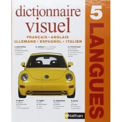 Dictionnaire visuel 5 langues - Angeles Gavira