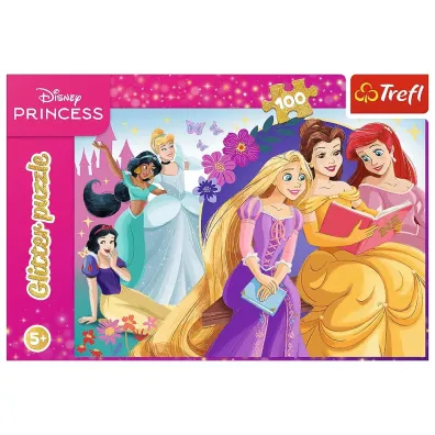 Puzzle 100 el. Glitter Blask magii przyja�ni Trefl