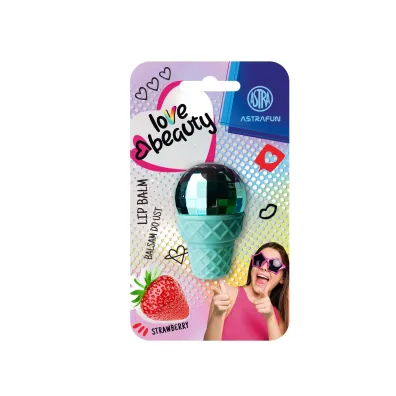 Balsam do ust Ice Cream truskawka mix Astra