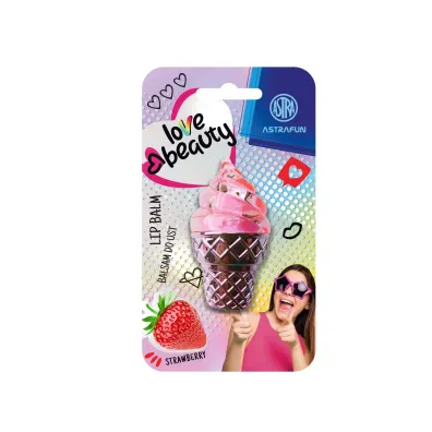 Balsam do ust Ice Cream truskawka mix Astra