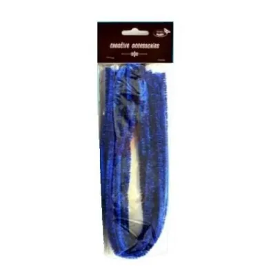 Galeria Hobby Druty chenille niebieskie 9 mmx50 cm