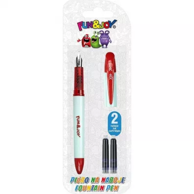 Titanum Pi�ro wieczne czerwone + 2 naboje niebieskie