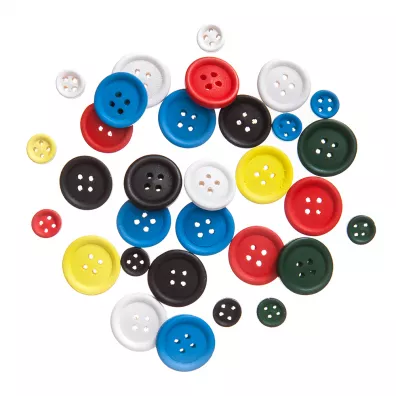 Dalprint Guziki drewniane brights mix 30 szt.